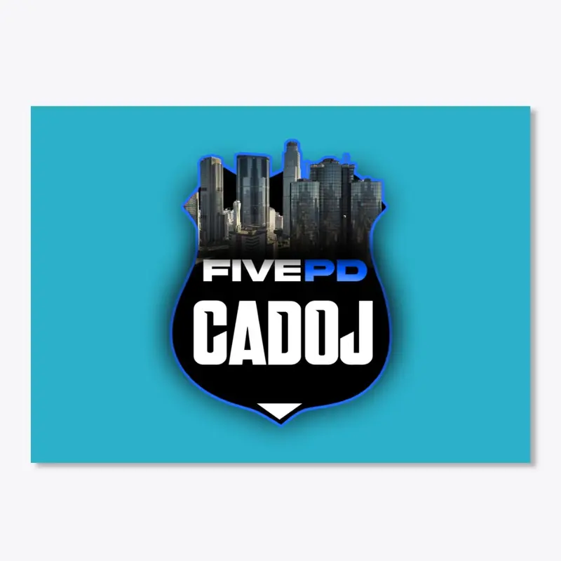 CADOJ FivePD Sticker 2