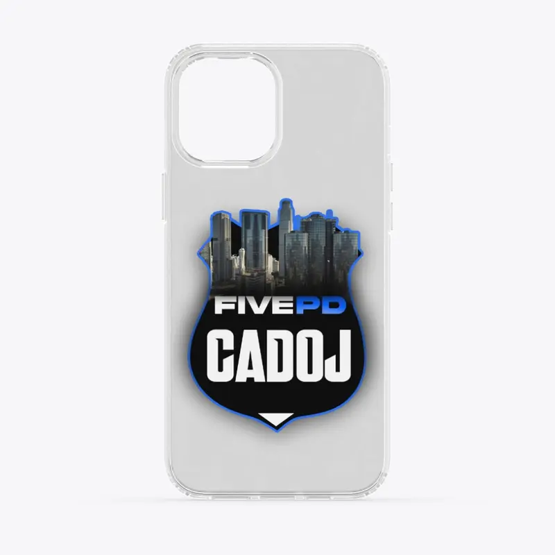 CADOJ FivePD Clear IPhone Case
